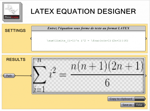 Latex Formula
